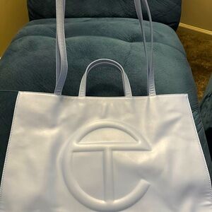 Large Cerulean Shopper Bag